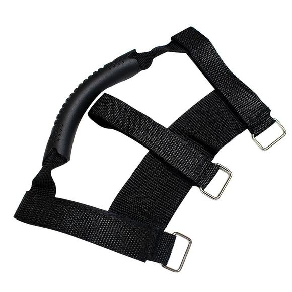 Set of 2 (1) Handle & (1) Shoulder Adjustable Carry Straps Scooter Bike Chair... - Picture 4 of 10